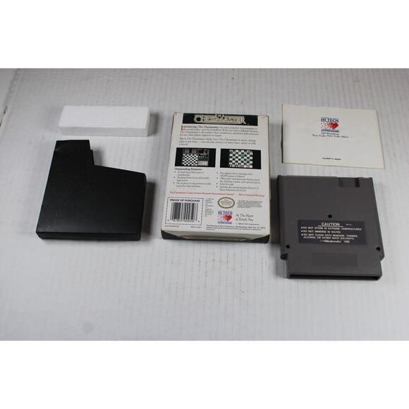 Chessmaster (Nintendo Entertainment System, NES, 1990) Authentic, tested - Picture 9 of 11